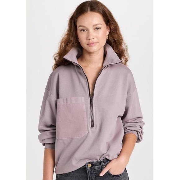 Rachel Comey Spence Half Zip Sweatshirt - Picture 1 of 3